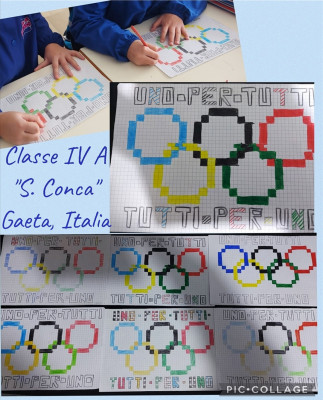 La bandiera olimpica